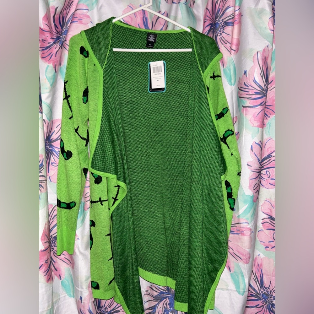 Nightmare before Christmas Oogie boogie cardigan
